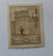 Zestaw z 25 znaczków pocztowych Fi 205. 1925 1 gr 