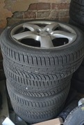 4 Koła zimowe Passat b6 b7 golf 5x112 vw volkswagen 205/50/17 R17 Hankook