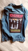kurtka jeansowa Kreator Extreme Aggression thrash heavy metal rock PRL