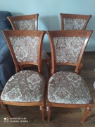 Cztery krzesła do jadalni, salonu