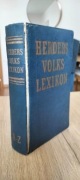 Niemiecka encyklopedia "Herders Volks Lexikon"