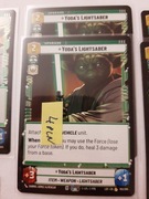 Star Wars Unlimited - LOF- YODA`s LIGHTSABER (RARE) ! TANIO !!!