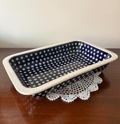 Zapiek duży ceramika bolesławiecka