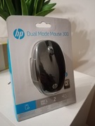 Mysz bezprzewodowa HP 300 Dual Mode Czarna Bluetooth WiFi odbiornik USB