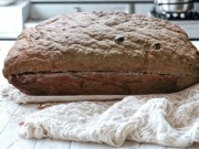Duży chleb orkiszowy jasny na zakwasie - 1200 g
