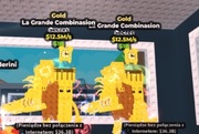 LA GRANDE COBINASIONE GOLD ULTRA RARE STEAL A BRAINROT