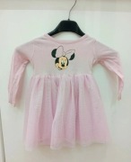 Disney Minnie sukienka r.74 różowa tiul