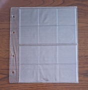 Karta, Strona typu Numis na 12 monet o śr. 45mm lub Holderów (12x 50x50mm)