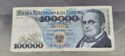 100000 zł 1990 seria W