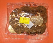 Worek menniczy 2 z lx 50 szt. Stanisław August Poniatowski  2005 !