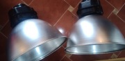 Lampa lampy indrustialna loft 2 szt chrom przemysł