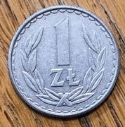 Moneta 1 zł 1987r.