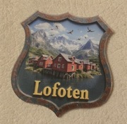 Magnes na lodówkę Lofoten Norwegia Skandynawia Fiordy(40)
