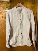 Koszula męska biała z długim rękawem