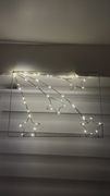 Świąteczna Ramka Led 38cm /50 cm zasilanie bateryjne