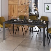 Stół rozkładany Kayko 180-260x90 cm grafit