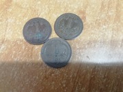 Zestaw starych monet Austria 1 Haller 