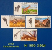 Znaczki fauna:1090: zwierzęta, ssaki- Angola 2019r. **
