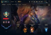 Konto LOL League of legends EUNE Unranked 144 Postacie 60 Skinów 114 LVL