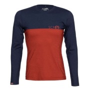 Scroc Męska Bluzka Termiczna Merino 155 Teo Wełniana Funkcyjna