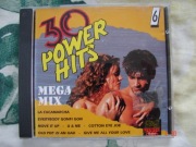 30 POWER HITS MEGA MIX to mix 30 melodyjnych znanych utworów 