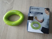 Ściskacz Słaby Silikonowy Owalny Spokey Zielony do ćwiczeń dłoni