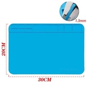 Niebieska Silikonowa Mata do Lutowania