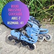Rolki Freestyle CoolSlide ABEC-7 Rozmiar: 41 - Idealny stan