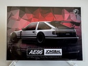 TARMAC CARDS karta kolekcjonerska TOYOTA AE86 Sprinter Trueno JONSIBAL