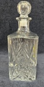 Kryształ z PRL-u Karafka 9x20 cm