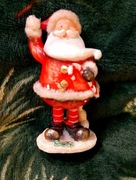 Mikołaj stara figurka świąteczna Boże Narodzenie 