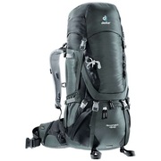 Deuter Aircontact 45+10 Szaro Czarny