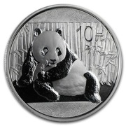 Chińska Panda 1 uncja srebra 2015 - 1oz Ag 999