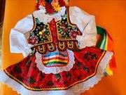 Regionalny strój krakowski 110-116cm rózne Kraków