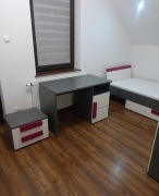 Cały zestaw mebli do pokoju dziecięcego libelle forte dziewczęcy 