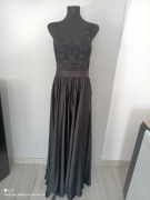 Sukienka maksi  czarna  maksi emo m