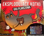 Gra planszowa eksplodujące kotki