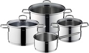 Zestaw 4 garnków z 3 pokrywkami PREMIUM SILIT ALICANTE grupa WMF nowe