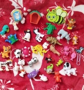 Zestaw figurek zwierzątek z Kinder jajek 