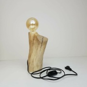 Lampka nocna - orzech włoski 