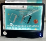 LUPA POWIĘKSZAJĄCA PROSTOKATNA Z OSWIETLENIEM LED