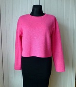 Zara Sweter dzianinowa bluzka o skróconym kroju L