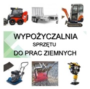 Zagęszczarka 50, 117, 500 kg. Wynajem