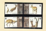 04-Fil05- Armenia WWF ,Koziorożec, 4szt,