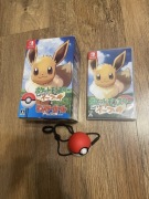 Let’s go Eevee Nintendo Switch Pokeball plus Pokemon go