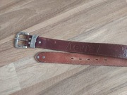 Stary skórzany pasek Levi's 108 cm
