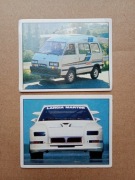 NAKLEJKI do albumu AUTO [Panini Panda lata 90-e] x 2 - numery 11 i 330