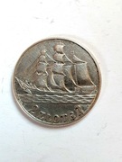 2 zł - 1936 " Żaglowiec " 