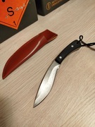 Małe stalowe nóż kukri. Survivalowe.