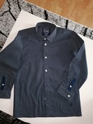 Koszula 128 granatowa białe kropki COOL CLUB IDEAŁ